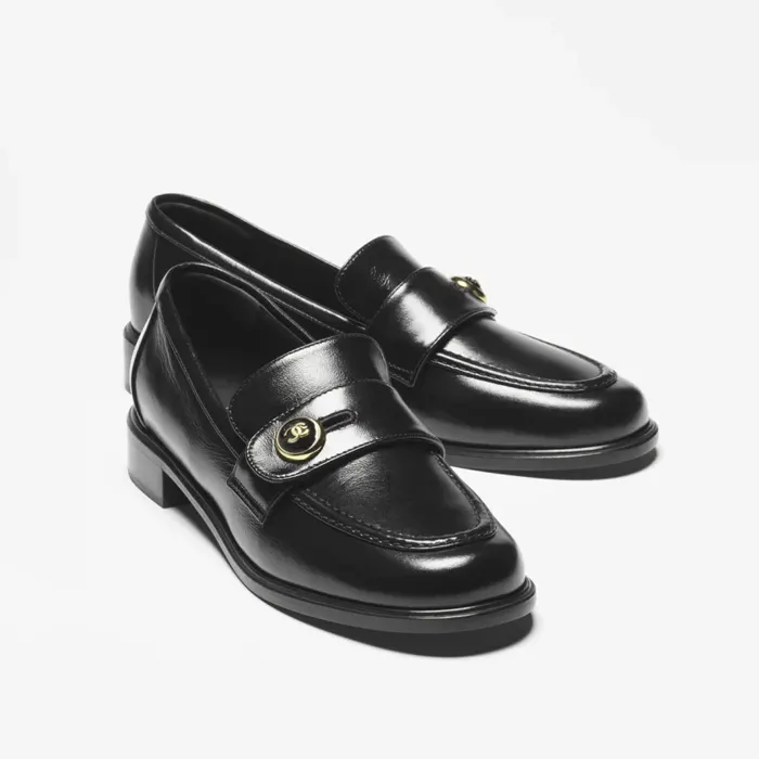 Chanel 샤넬 Shiny Calfskin Moccasins G46796 명품 | 명품하우스