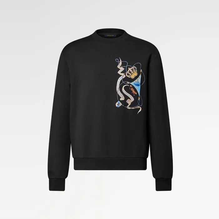 루이비통 Embroidered Long Sleeved Sweatshirt 1AJCCW 명품 | 명품하우스