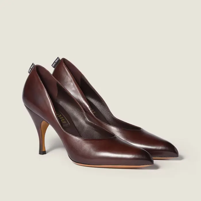 미우미우 Leather pumps 5I546E 537 F0003 F A085 명품 | 명품하우스
