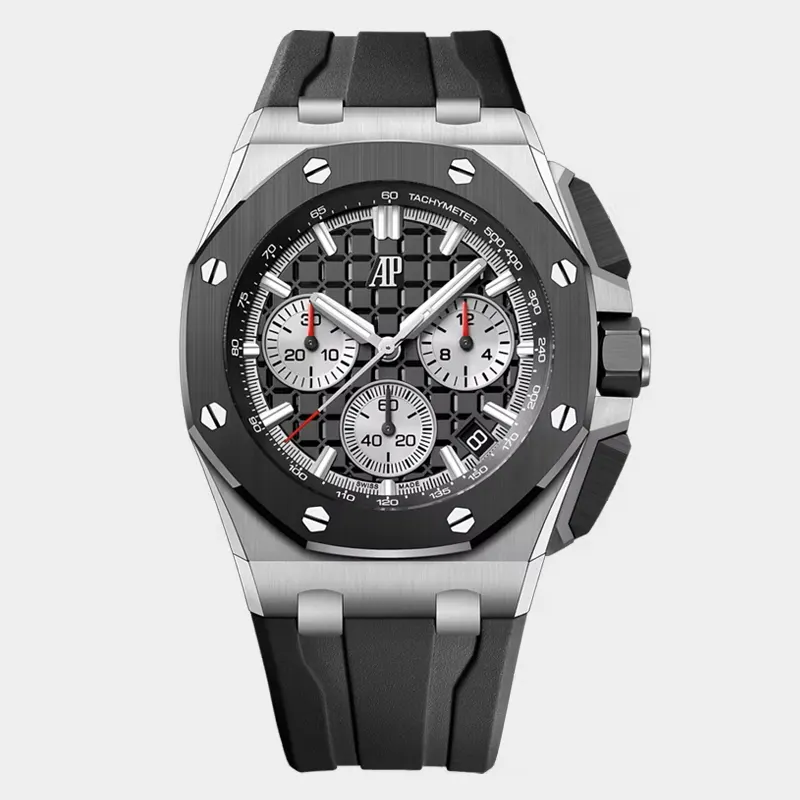 오데마피게 블랙다이얼 블랙 러버 스트랩 42mm 시계 26420SO.OO.A002CA.01 명품 | 명품하우스