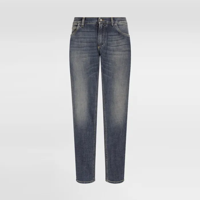 돌체앤가바나 Regular fit blue wash stretch jeans GYJCCDG8OW9S9001 명품 | 명품하우스