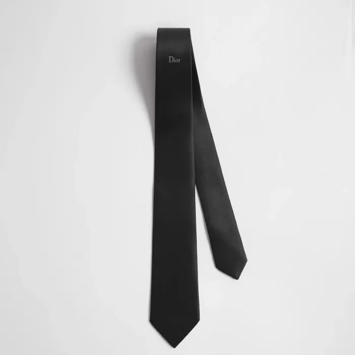 디올 Black Navy Blue Silk 타이 68C1047B6043 명품 | 명품하우스