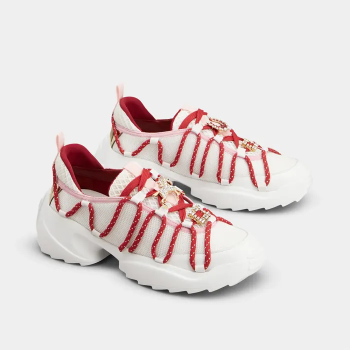 로저비비에 Viv' Zag Sneakers in fabric and leather RVW75644580V6M0ONV 명품 | 명품하우스