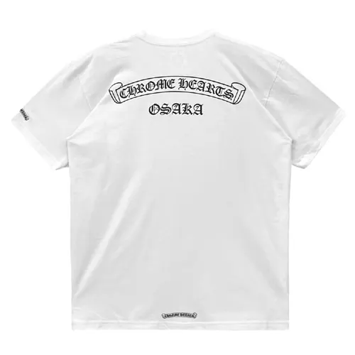 크롬하츠 스크롤 로고 티셔츠 Osaka Exclusive 명품 | 명품하우스