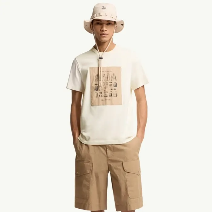 몽클레어 Safari Wardrobe Print Cotton T Shirt L10918C0004289B8U034 명품 | 명품하우스