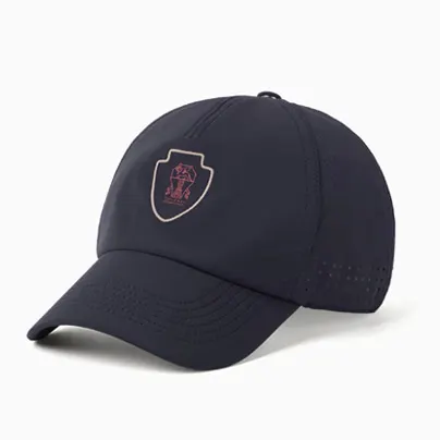 브루넬로 쿠치넬리 Logo Crest Baseball Cap in Canvas 217961117 명품 | 명품하우스