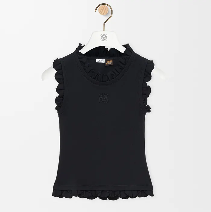 로에베 Tank top in stretch cotton S616Y23X53 명품 | 명품하우스