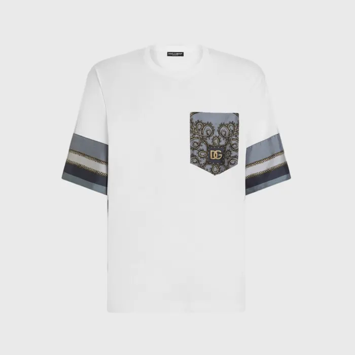 돌체앤가바나 Jersey t shirt with print G8SB2TG7PZKW0800 명품 | 명품하우스