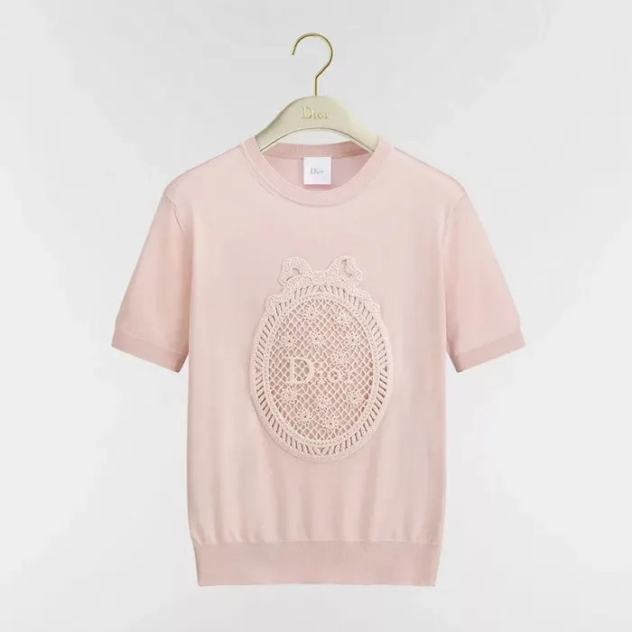 디올 Dioriviera Dior Médaillon Short Sleeved Sweater 명품 | 명품하우스