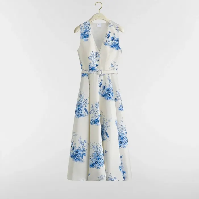 디올 Mid Length Belted Dress 621R59A6975 X0855 명품 | 명품하우스