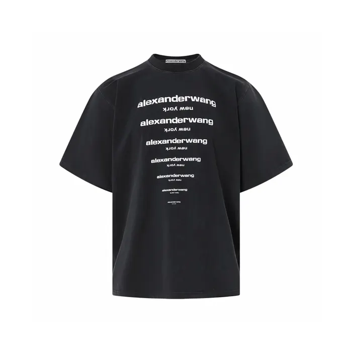 알렉산더 왕 GRADIENT LOGO SHORT SLEEVE TEE UCC3261924011 명품 | 명품하우스