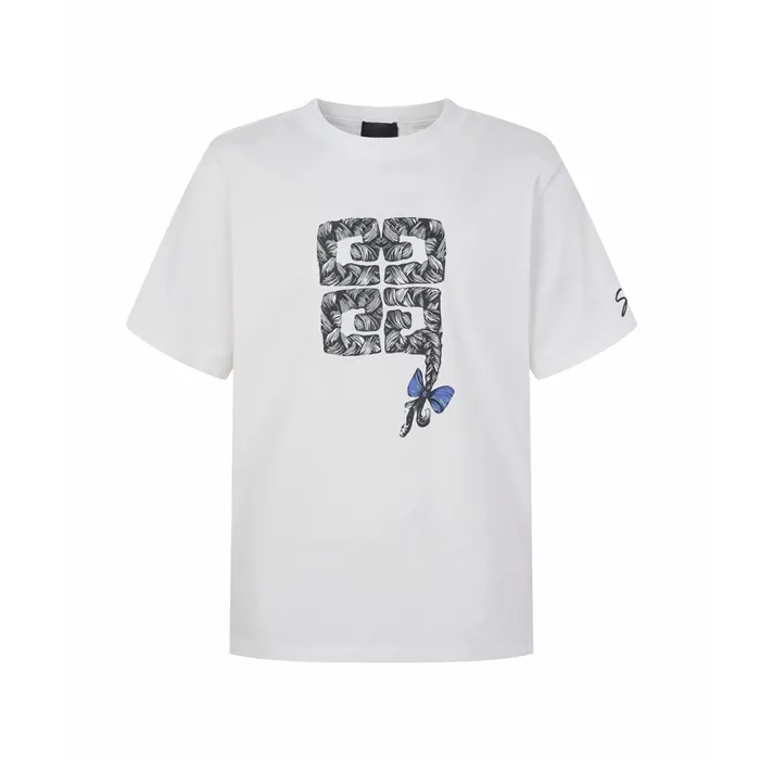 지방시 Logo print Cotton T shirt 200649 명품 | 명품하우스