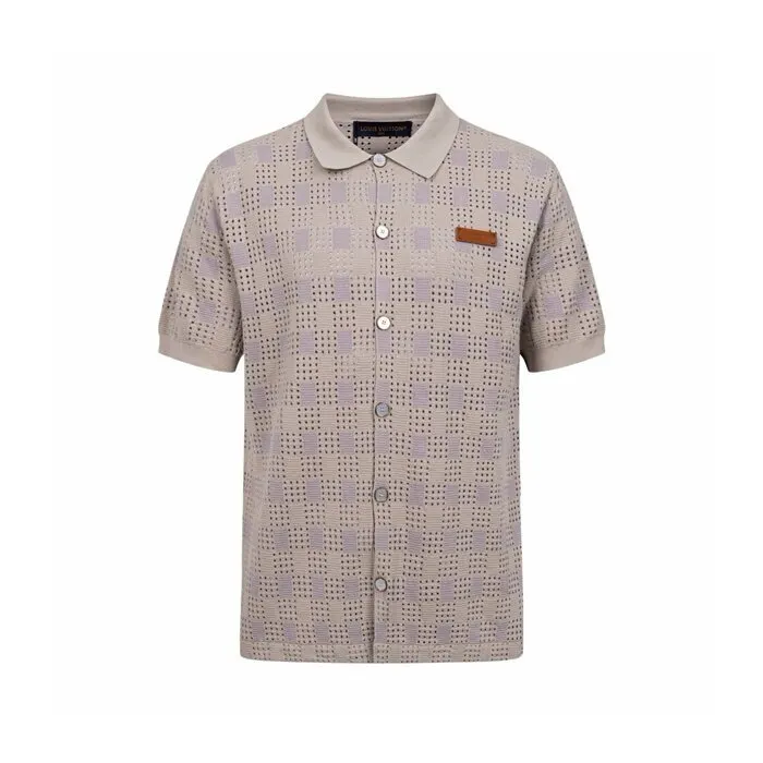 루이비통 트위디 자카드 쇼트 슬리브드 셔츠 1AKOVL 명품 | 명품하우스