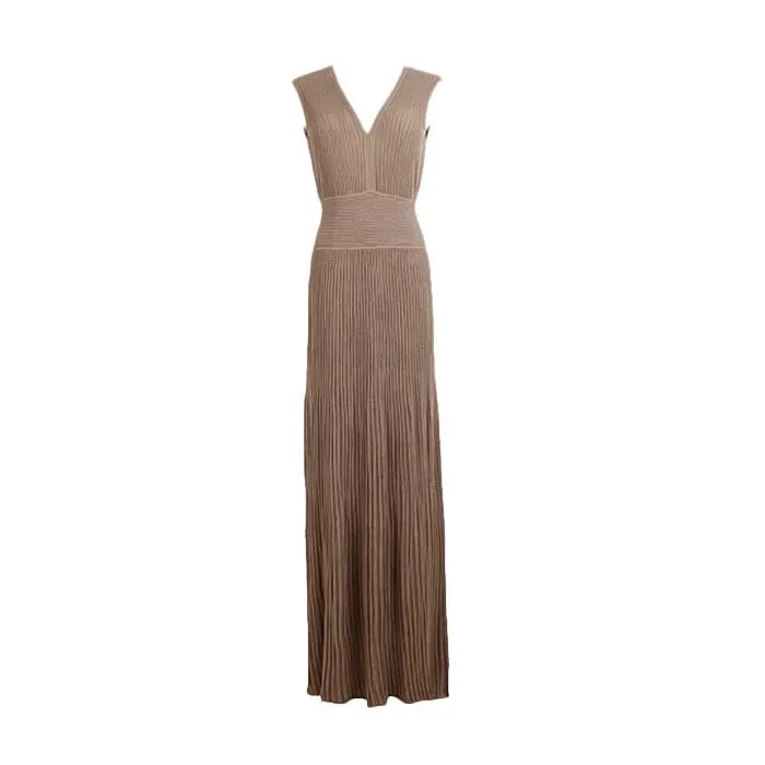 미쏘니 v neck knit maxi dress 26073030 명품 | 명품하우스