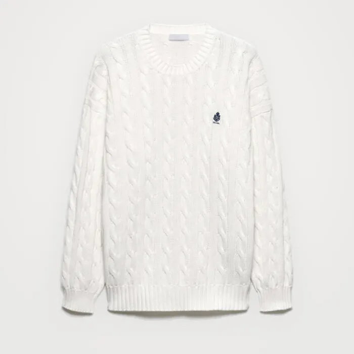프라다 코튼 크루넥 스웨터 (Prada Cotton Crew Neck Sweater) UMF260 명품 | 명품하우스