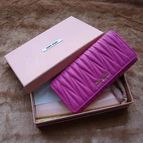 Miu Miu MiuMiu long wallet (8402 Pink) 명품 | 명품하우스